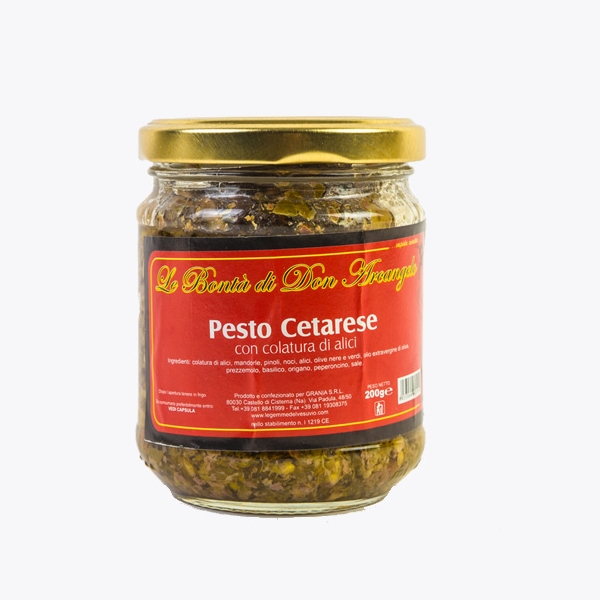 Pesto Cetarese con colatura di alici