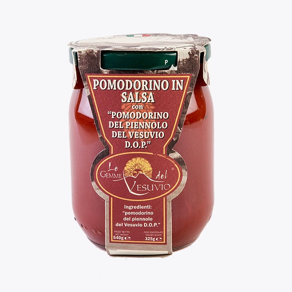 Pomodorino del Piennolo in salsa